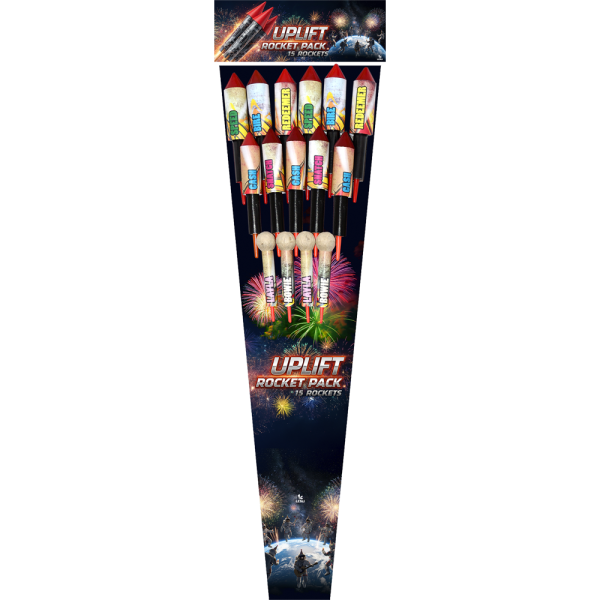 Uplift, 15 tlg. Raketensortiment